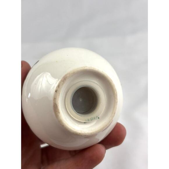 VTG Green Ivy Plant Salt and Pepper Ceramic Shakers Japan Set - Picture 14 of 16